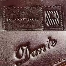 Dante Men’s Leather Wallet – RFID Blocking Retro Cowhide Multi-Function Vertical Money Clip