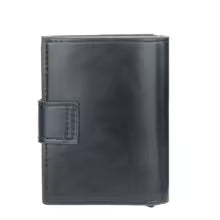 Men’s RFID Blocking Wallet – Leather & Aluminum Credit Card Holder