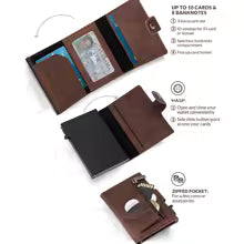 The CASEKEY Slim Premium Leather Pop Up