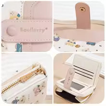 Women’s Cute Cartoon Bear Wallet – Short Coin Purse & Card Holder Clutch