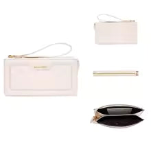 Lady’s Long Zipper Wallet – Large Capacity Multi-Card Leather Clutch, Phone & Coin Holder