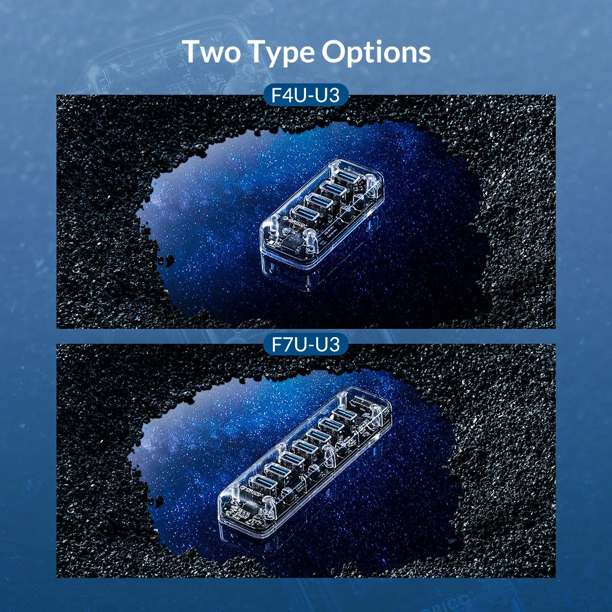 ORICO Usb Hub HUB 3.0 4-Port Splitter USB HUB Adapter Expansion Dock Ultra-Slim OTG Adapter for Macbook Pro Bratia Tools