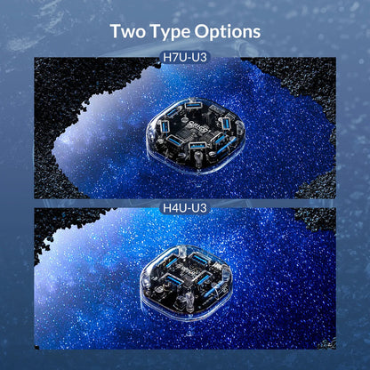 ORICO Usb Hub HUB 3.0 4-Port Splitter USB HUB Adapter Expansion Dock Ultra-Slim OTG Adapter for Macbook Pro Bratia Tools