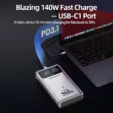 MOVESPEED M25Pro 140W Power Bank 25000mAh PD3.1 Fast Charge Portable External Battery 100W Powerbank for MacBook Notebook Laptop Bratia Tools