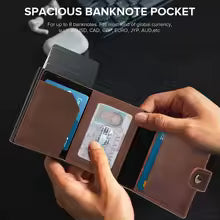 The CASEKEY Slim Premium Leather Pop Up