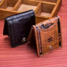 Men`s Mini Coin Purse – Cute Portable Zipper Wallet with Key Ring