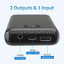 Powerbank 40000mAh Portable Heating Mobile Power Supply for Heating Vest Jacket Gloves Electric Heating Equipment DC Power Bank Bratia Tools