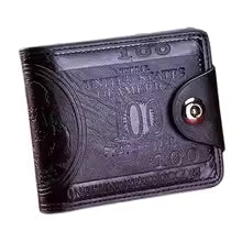 Men`s Mini Coin Purse – Cute Portable Zipper Wallet with Key Ring
