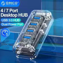 ORICO Usb Hub HUB 3.0 4-Port Splitter USB HUB Adapter Expansion Dock Ultra-Slim OTG Adapter for Macbook Pro Bratia Tools