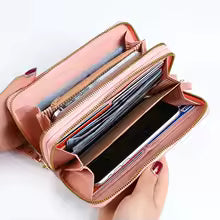 Fashion Ladies Long Zipper Wallet – Stylish & Spacious