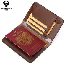 KAVI’S Genuine Leather Travel Wallet – Stylish & Secure