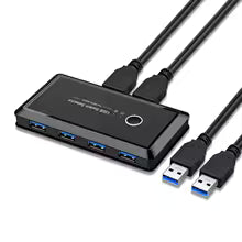 ﻿WEFAWAN USB KVM Switch – Share Your Devices Between 2 PCs