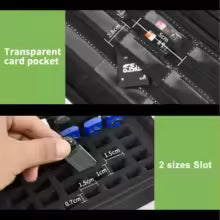 USB Flash Drive & Memory Card Organizer – Compact & Travel-Friendly